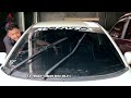 TUTORIAL LENGKAP CARA PEMASANGAN WIPER HYBRID DAN TES HAASIL SAPUAN