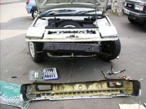 MR2 Restoration Part 1 finding rust and holes - YouTube