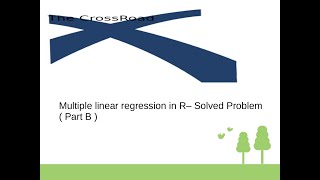 Linear Multiple Regression plotting in R ( Part B)
