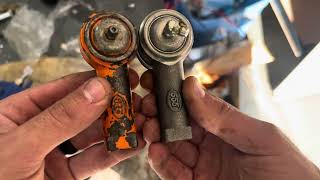 Allmand TLB25 Tractor Loader Backhoe Steering Tie Rod End Replacement