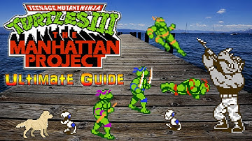 #TMNT Teenage Mutant Ninja Turtles III: The Manhattan Project NES - ULTIMATE GUIDE - ALL Bosses!