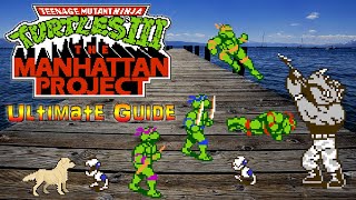 Teenage Mutant Ninja Turtles Iii The Manhattan Project Nes - Ultimate Guide - All Bosses
