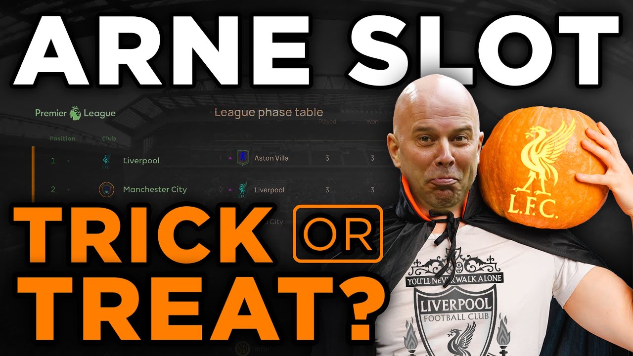 Is Arne Slot as GOOD as His Record or just LUCKY?