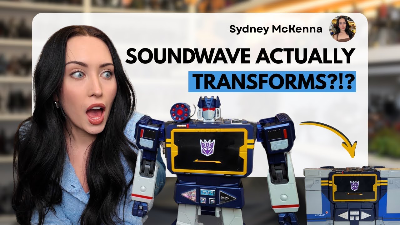 Автоматически трансформирующийся Саундвейв?! Обзор и демонстрация флагманской модели Robosen G1.