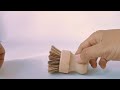 4550 우드 다용도 주방 전복 조개 손질 브러쉬 세척 솔