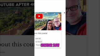 Escape the Grind: Slow Travel &amp; YouTube After 40 #shorts