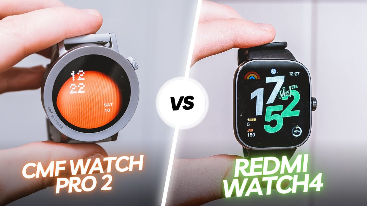¿Cuál COMPRAR? 💥 CMF Watch Pro 2 vs Redmi Watch 4 COMPARATIVA en ...