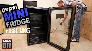 First look at beverage Mini Fridge - retro Pepsi &amp; Pete Fridge Review