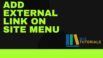 Add external link on site menu