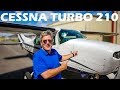 Cessna Turbo 210 Aircraft Flight and Pilot Interview