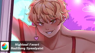 Speed Paint ✦ Night Owl [Blooming Panic]