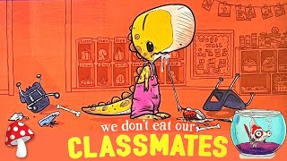 🦖 We don't eat our Classmates (kids books read aloud) T-Rex
