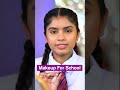 Kajal for school girl  viral beauty hacks  anaysa shorts makeuphacks