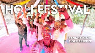 Holi Festival while on India Tiger Safari (Travel VLOG)