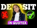 How to deposit in quotex by bybit  how to deposit in quotex  deposit in qoutex through bybit