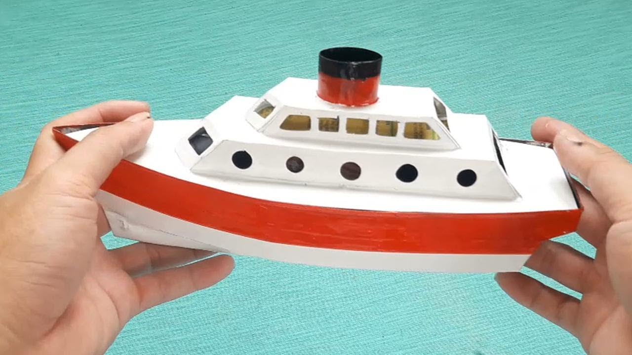 How to make a model boat