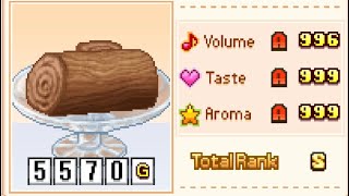 Bonbon Cakery how to make a rank S Yule log screenshot 1