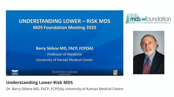 Emerging Treatments for Low-Risk MDS