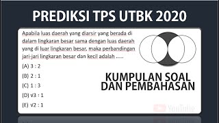 Kumpulan Soal dan Pembahasan TPS UTBK 2020 - Materi LINGKARAN