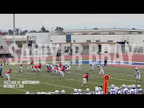 Sawyer Bray - Game Highlights (Eastlake High vs. Montgomery High)