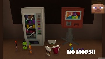 ✔ Minecraft: How to make a Working Vending Machine (Tutorial) NO MODS!!