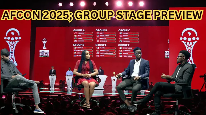 AFCON 2025: Group Stage Predictions & Analysis!