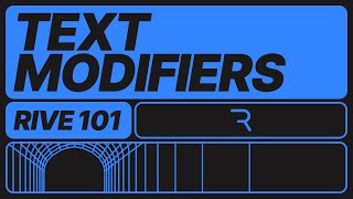 Celebrity Rive 101 - 5.4 Text Modifiers Profile