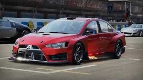 Need for Speed Shift 2 Unleashed - Mitshubishi Evo X Gameplay