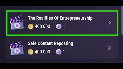 The Realities Of Entrepreneurship | Tapswap Code | The Realities of Entrepreneurship