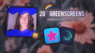 20+ GREENSCREENS PACK || Wonder tutorials⚡️ screenshot 5