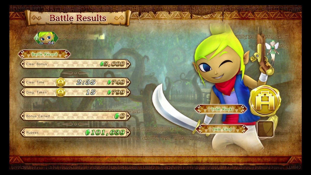 Hyrule Warriors Definitive Edition - Great Sea Map - Square B11 (A Rank)