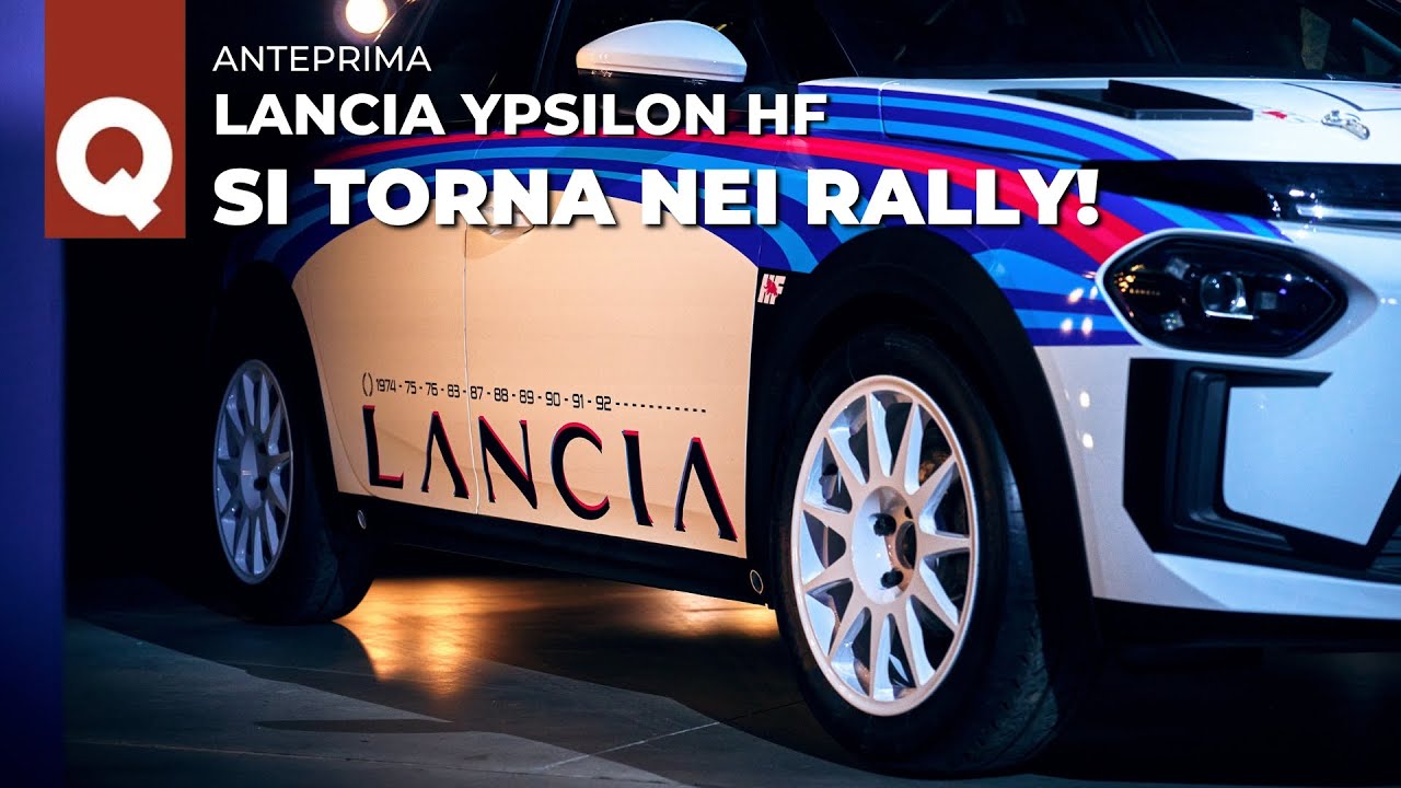 Video till Lancia presenterar första heta modellen på länge