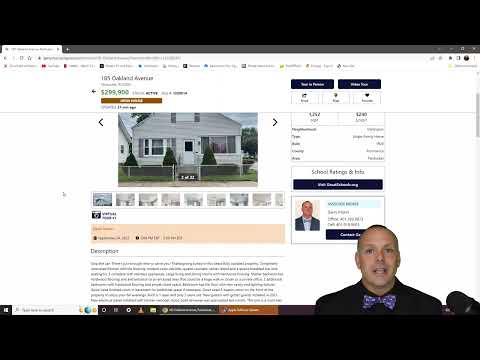 185 OAKLAND AVE, Pawtucket, RI home video tour