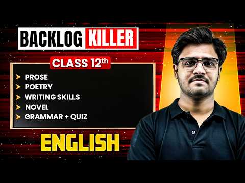 🔥 Class 12 English Unit Test Marathon | Maharashtra HSC Board | Score Full Marks #hscboardexam2027