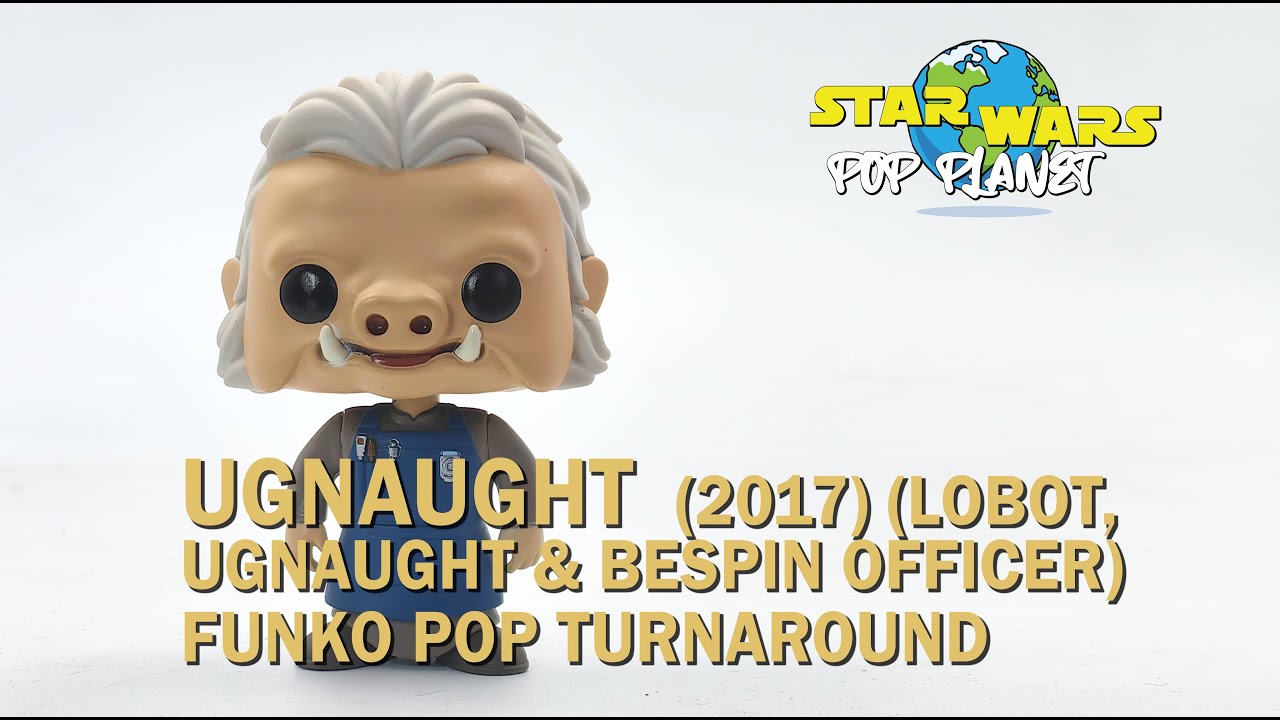 Ugnaught (from Lobot, Ugnaught, Bespin Guard 3-Pack) (2017) - Star Wars Funko Pop Turnaround