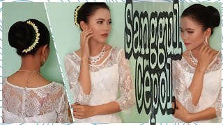 Sanggul Tradisional || Sanggul Konde Cepol (SMK kecantikan)