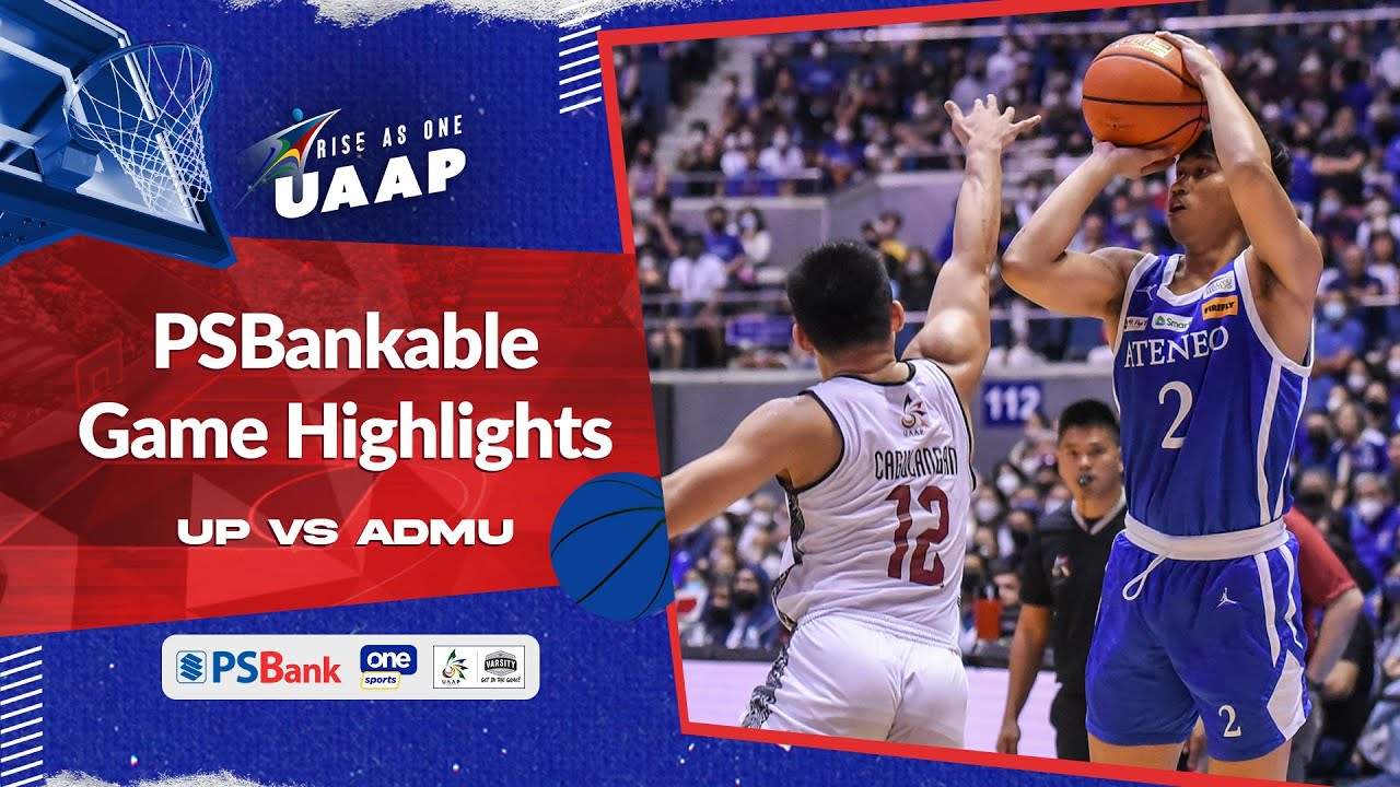 UP vs. Ateneo round 2 highlights | UAAP Season 85 Men's Basketball ...