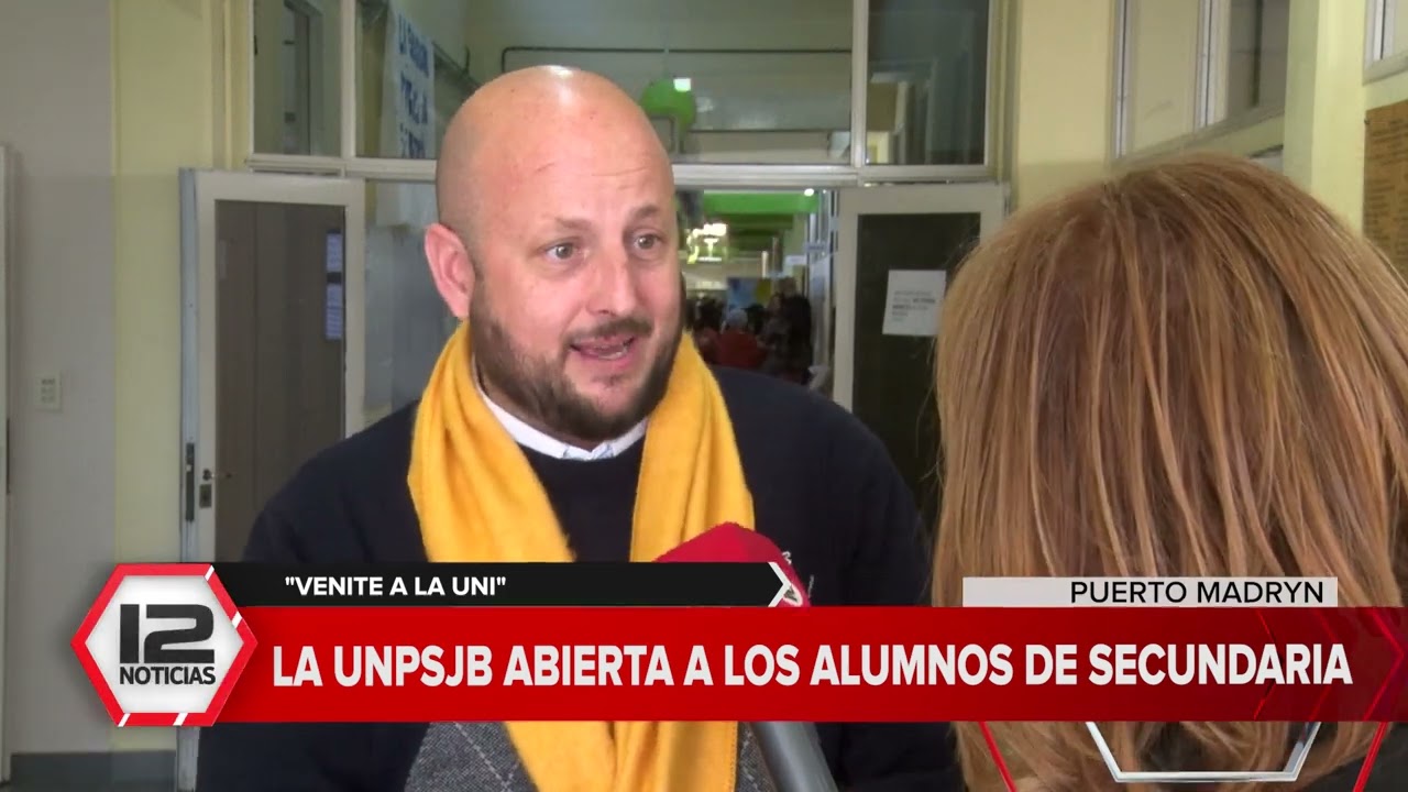 "Venite a la uni": la UNPSJB de Madryn abre las puertas a los alumnos de secundaria