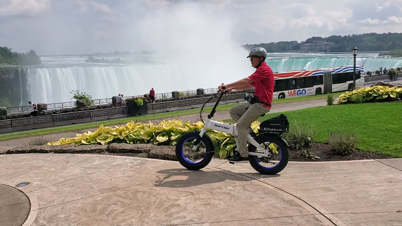 Snap E Bike Rentals in Niagara Falls, Canada YouTube