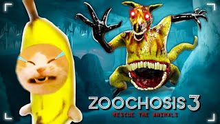 Banana Cat vs. Zoochosis Monsters: A Rescue Mission by Apple Cat! 🐱 Baby Banana Cat Compilation 😿