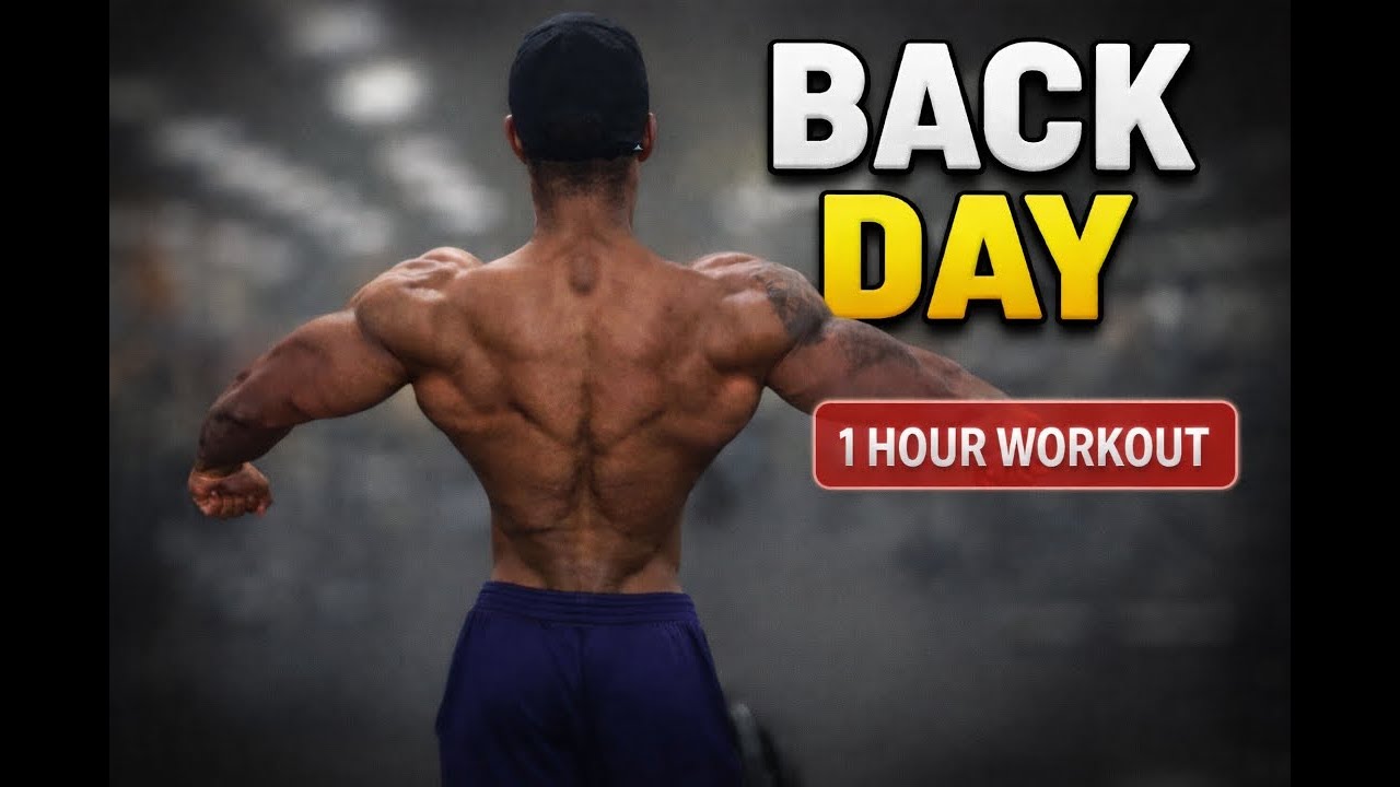 Hour Back Workout for Muscle Growth | Full Back Day Gym Routine - YouTube
