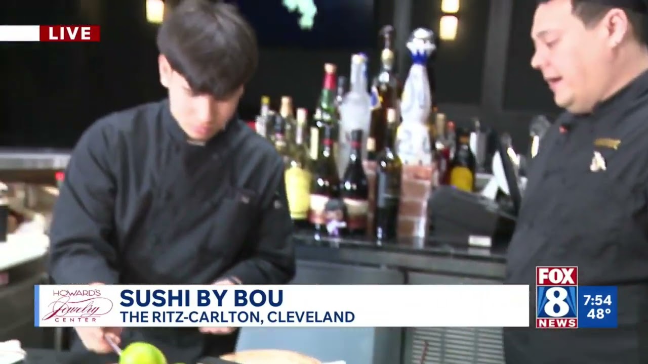 FOX 8 NEWS Cleveland Kenny Kicks It At Sushi By Bou - YouTube