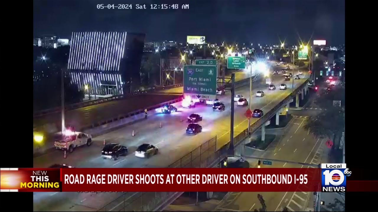 Road rage prompts shooting on I-95 in Mami-Dade - YouTube