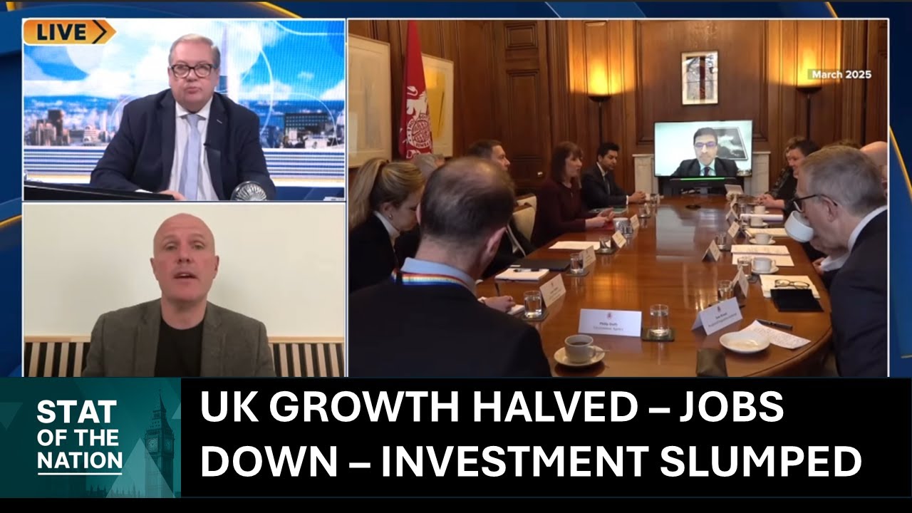 Growth Halved, Jobs Down, Investment Slumps – 13 Months of Labour’s Economy | Jamie Jenkins