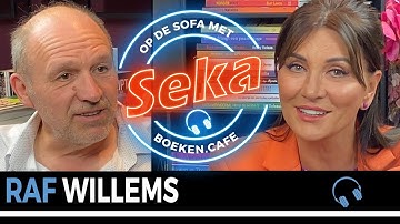 111 Legendarische Voetbalhelden - Raf Willems op de sofa met Seka