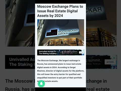 Moscow Exchange Plans to Issue Real | Crypto News Today | Daily Crypto News | #cryptonews  #shorts