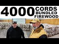 4000 cords of bundled firewood