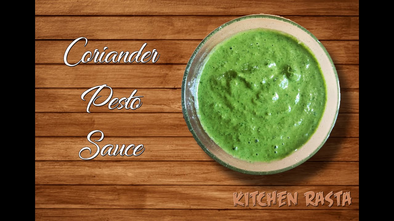 Coriander Pesto Sauce Recipe for this summer। लॉकडाउन में कम सामग्री के