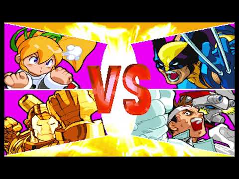 Marvel vs Capcom 1 ( Arcade ) - Gold War Machine / Roll Playthrough ( June 21, 2019 )