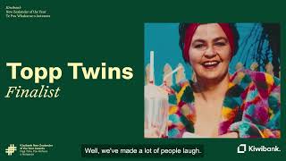 2023 Kiwibank New Zealander of the Year Finalist, the Topp Twins.